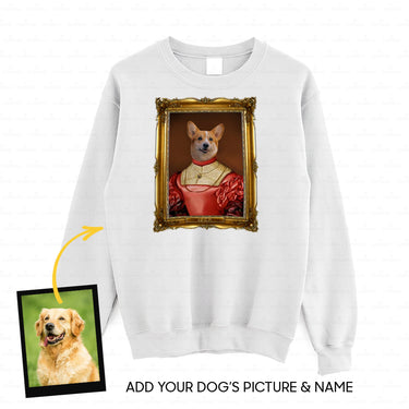 Personalized Dog Gift Idea - Royal Dog's Portrait 40 For Dog Lovers - Standard Crew Neck Sweatshirt